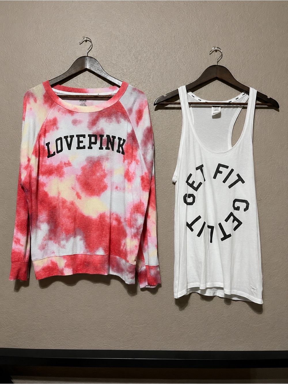 Victoria's Secret PINK White Tank Top